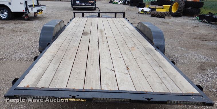 image for item IN9895 2017 H&H  tilt deck utility trailer