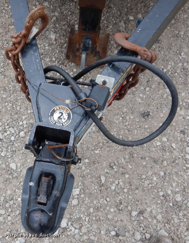 image for item IN9895 2017 H&H  tilt deck utility trailer