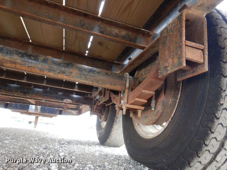 image for item IN9895 2017 H&H  tilt deck utility trailer