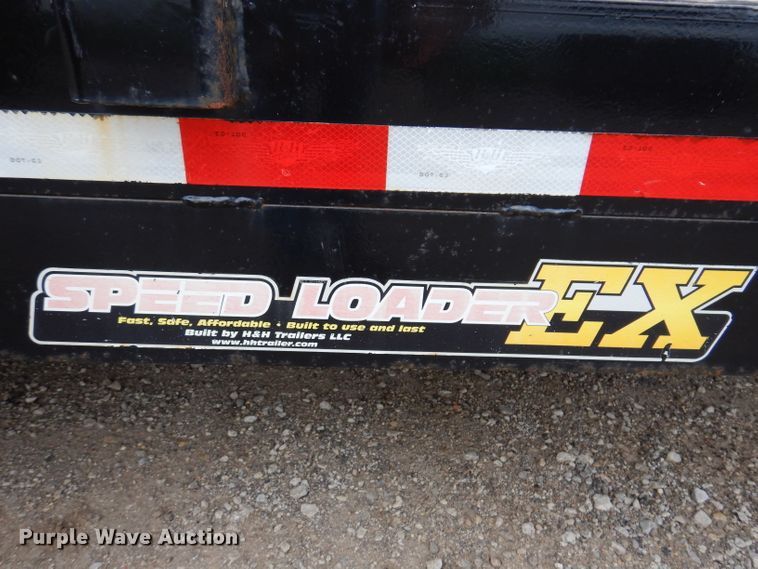 image for item IN9895 2017 H&H  tilt deck utility trailer