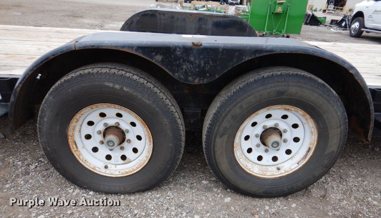 image for item IN9895 2017 H&H  tilt deck utility trailer