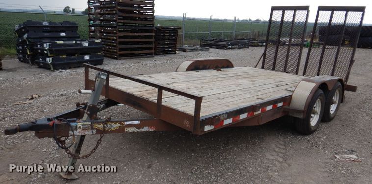image for item IN9896 2011 H&H UF162  utility trailer