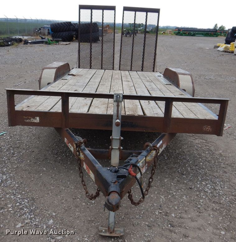 image for item IN9896 2011 H&H UF162  utility trailer