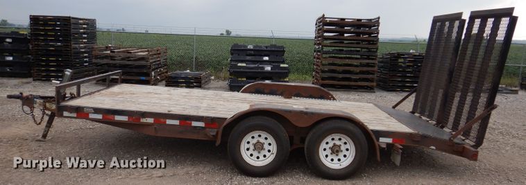 image for item IN9896 2011 H&H UF162  utility trailer