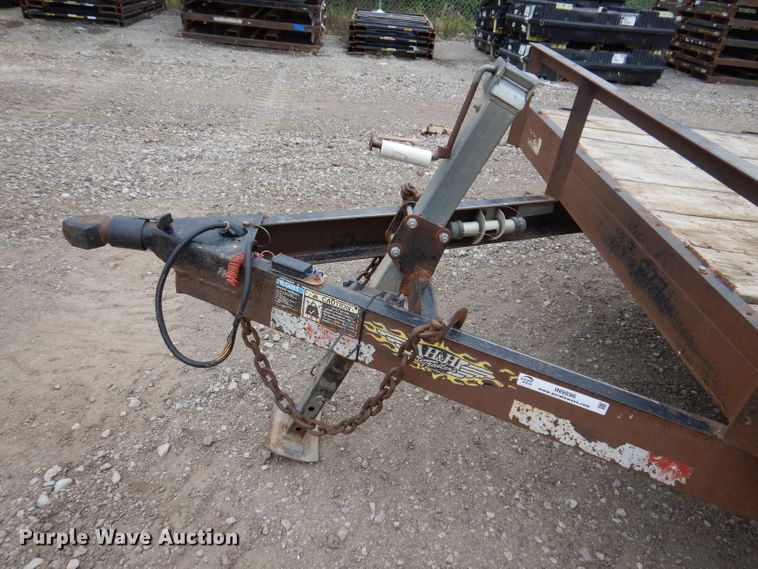 image for item IN9896 2011 H&H UF162  utility trailer