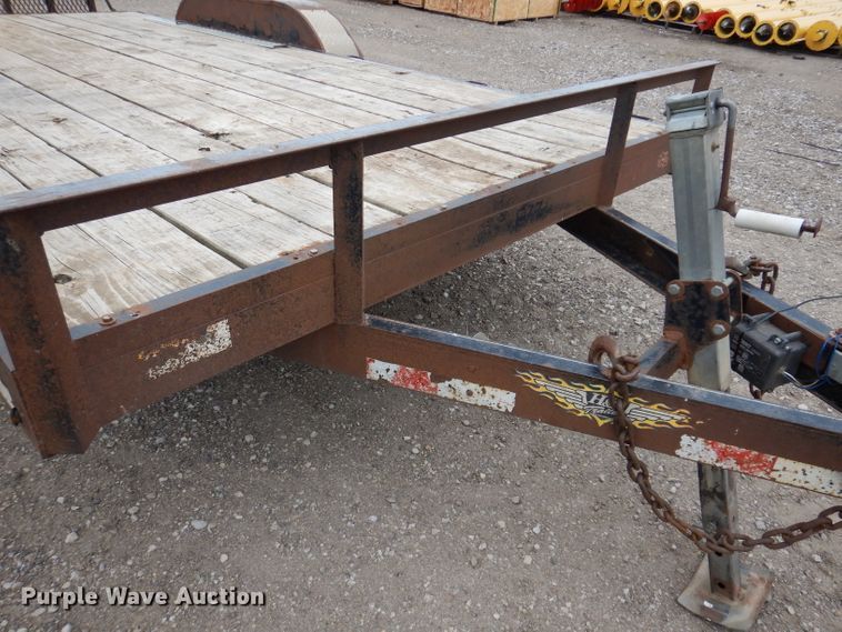 image for item IN9896 2011 H&H UF162  utility trailer