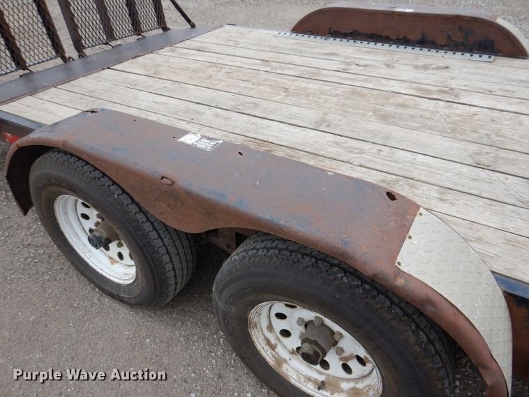 image for item IN9896 2011 H&H UF162  utility trailer