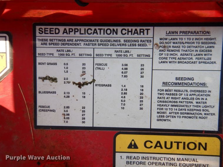 image for item IN9897 Classen TSS-20  overseeder