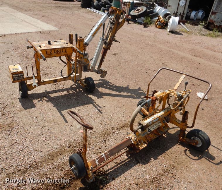 image for item IN9905 (2) EZ Drill 210B slab rider drills