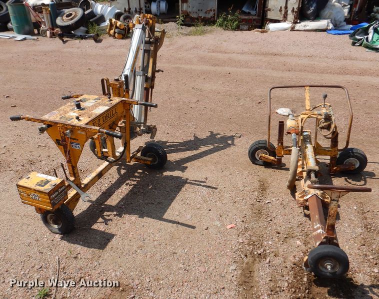 image for item IN9905 (2) EZ Drill 210B slab rider drills