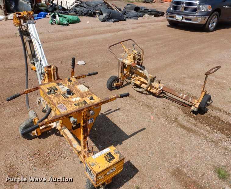 image for item IN9905 (2) EZ Drill 210B slab rider drills