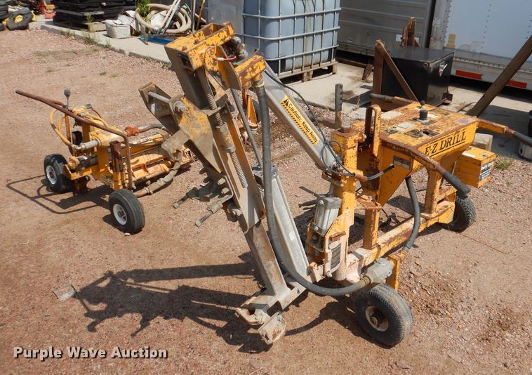 image for item IN9905 (2) EZ Drill 210B slab rider drills