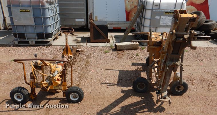 image for item IN9905 (2) EZ Drill 210B slab rider drills