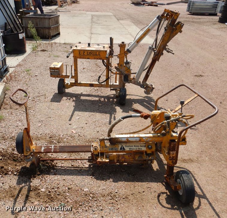 image for item IN9905 (2) EZ Drill 210B slab rider drills