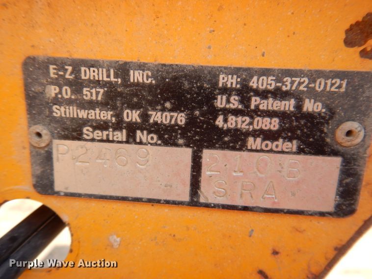 image for item IN9905 (2) EZ Drill 210B slab rider drills