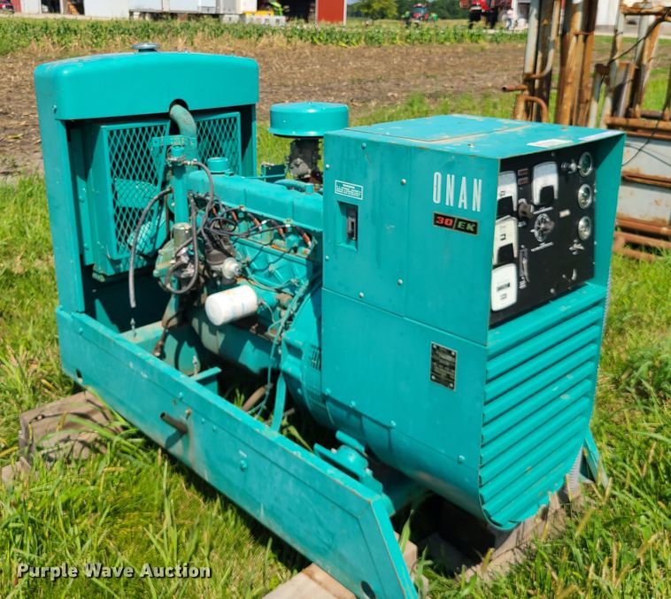 image for item IU9299 Onan 30 EK  generator