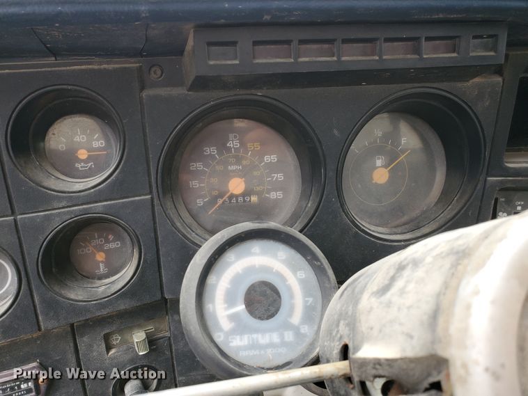 image for item IX9969 1984 Chevrolet C60  propane truck