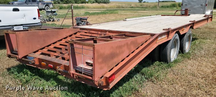 image for item IX9977 1988 Ditch Witch BT26  equipment trailer