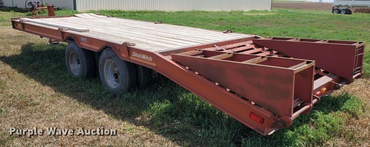 image for item IX9977 1988 Ditch Witch BT26  equipment trailer
