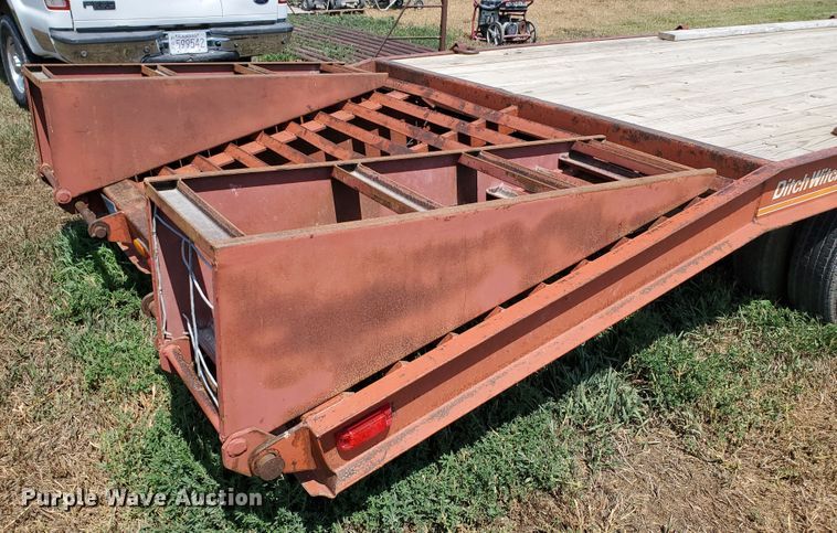 image for item IX9977 1988 Ditch Witch BT26  equipment trailer