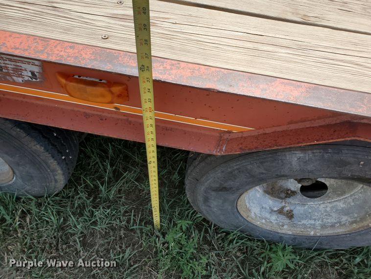 image for item IX9977 1988 Ditch Witch BT26  equipment trailer