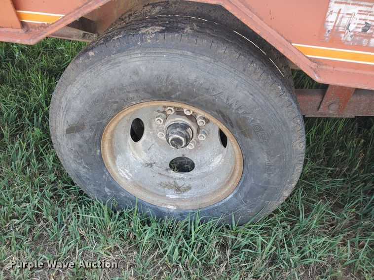 image for item IX9977 1988 Ditch Witch BT26  equipment trailer