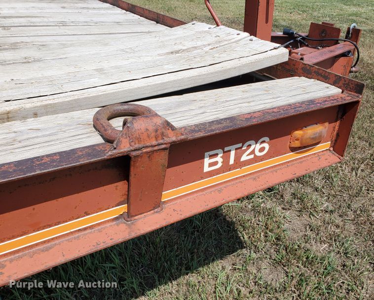 image for item IX9977 1988 Ditch Witch BT26  equipment trailer