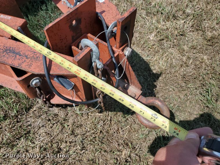 image for item IX9977 1988 Ditch Witch BT26  equipment trailer