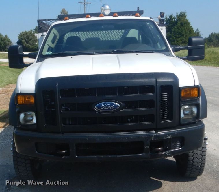 image for item JI9427 2009 Ford F550 Super Duty XL  SuperCab utility / service truck