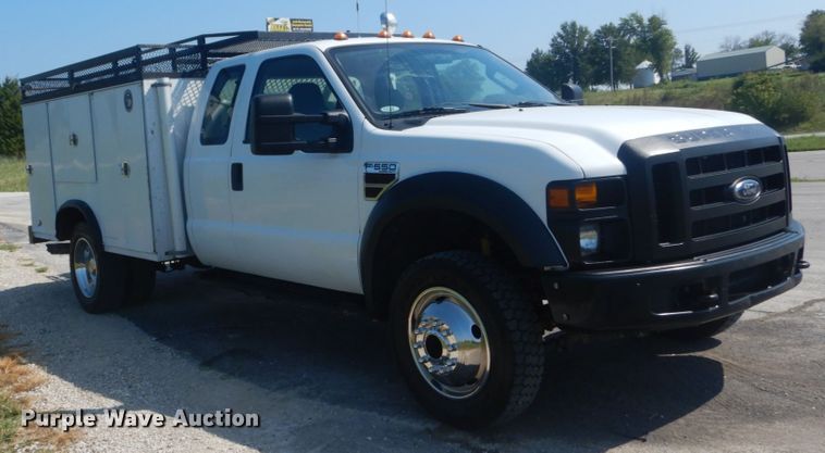 image for item JI9427 2009 Ford F550 Super Duty XL  SuperCab utility / service truck