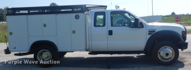 image for item JI9427 2009 Ford F550 Super Duty XL  SuperCab utility / service truck