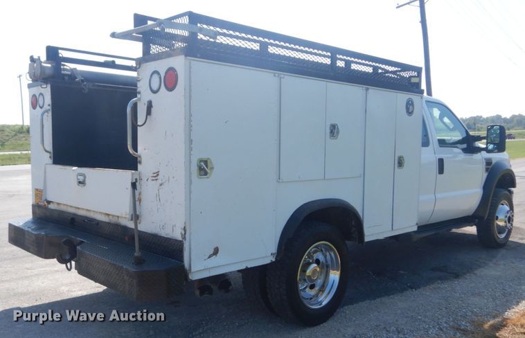 image for item JI9427 2009 Ford F550 Super Duty XL  SuperCab utility / service truck