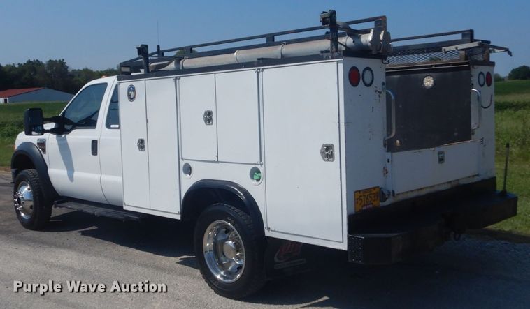 image for item JI9427 2009 Ford F550 Super Duty XL  SuperCab utility / service truck