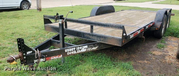 image for item JM9730 2007 Fastline  tilt deck utility trailer