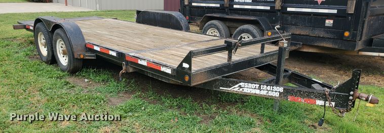 image for item JM9730 2007 Fastline  tilt deck utility trailer