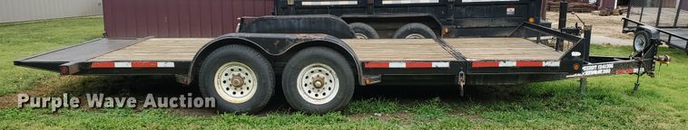 image for item JM9730 2007 Fastline  tilt deck utility trailer