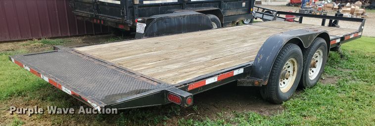 image for item JM9730 2007 Fastline  tilt deck utility trailer