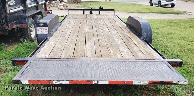image for item JM9730 2007 Fastline  tilt deck utility trailer