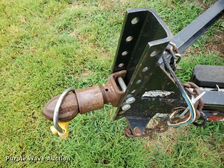 image for item JM9730 2007 Fastline  tilt deck utility trailer