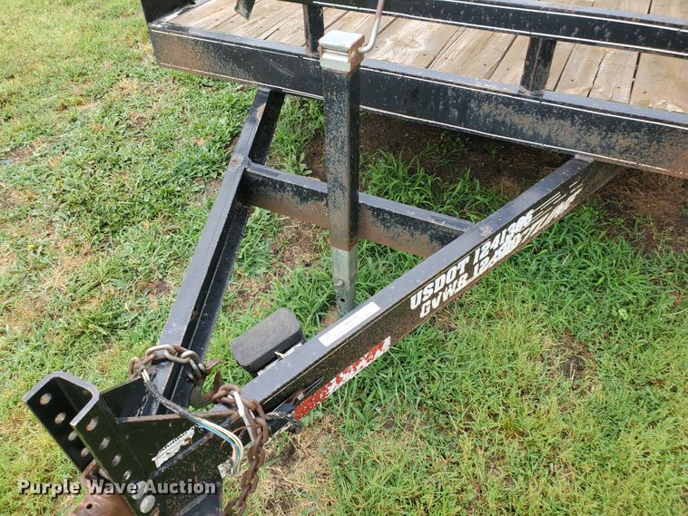 image for item JM9730 2007 Fastline  tilt deck utility trailer