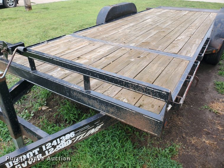image for item JM9730 2007 Fastline  tilt deck utility trailer