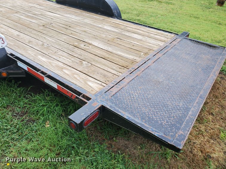 image for item JM9730 2007 Fastline  tilt deck utility trailer