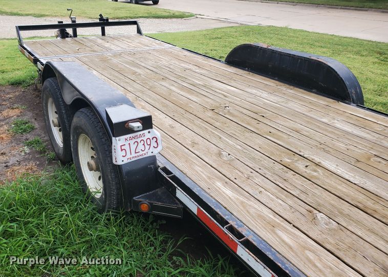 image for item JM9730 2007 Fastline  tilt deck utility trailer