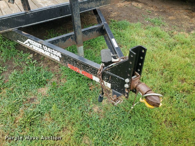 image for item JM9730 2007 Fastline  tilt deck utility trailer