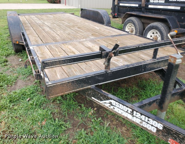 image for item JM9730 2007 Fastline  tilt deck utility trailer