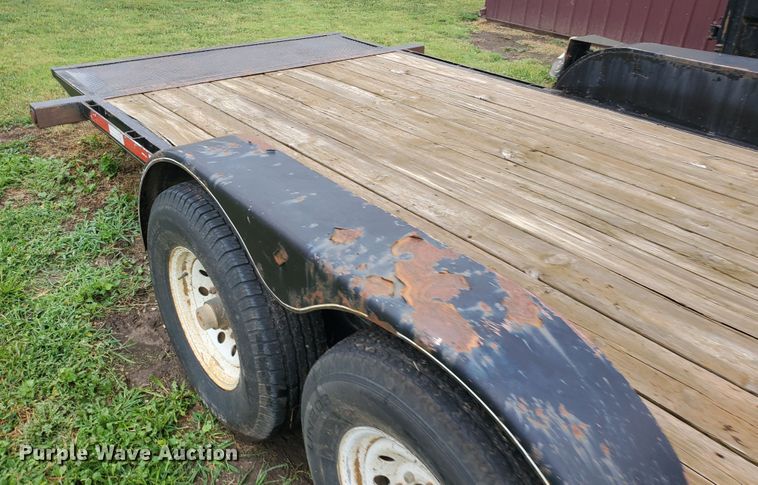 image for item JM9730 2007 Fastline  tilt deck utility trailer