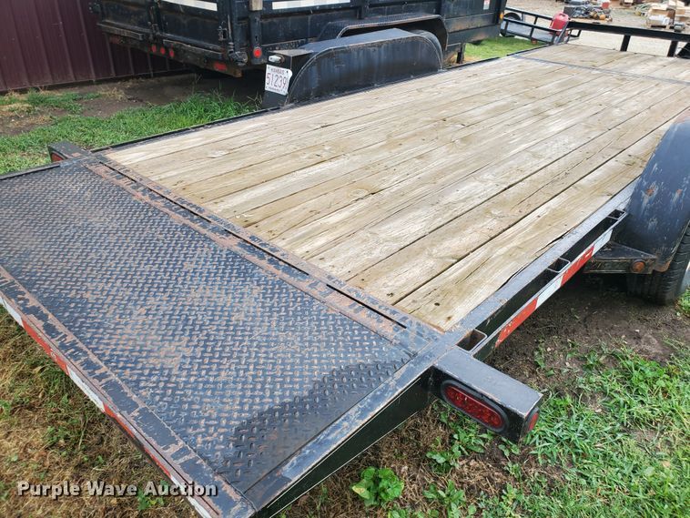 image for item JM9730 2007 Fastline  tilt deck utility trailer
