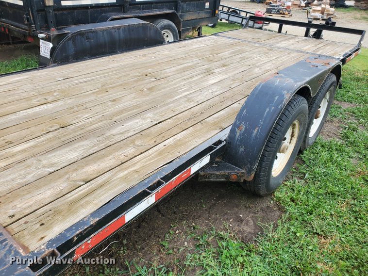 image for item JM9730 2007 Fastline  tilt deck utility trailer