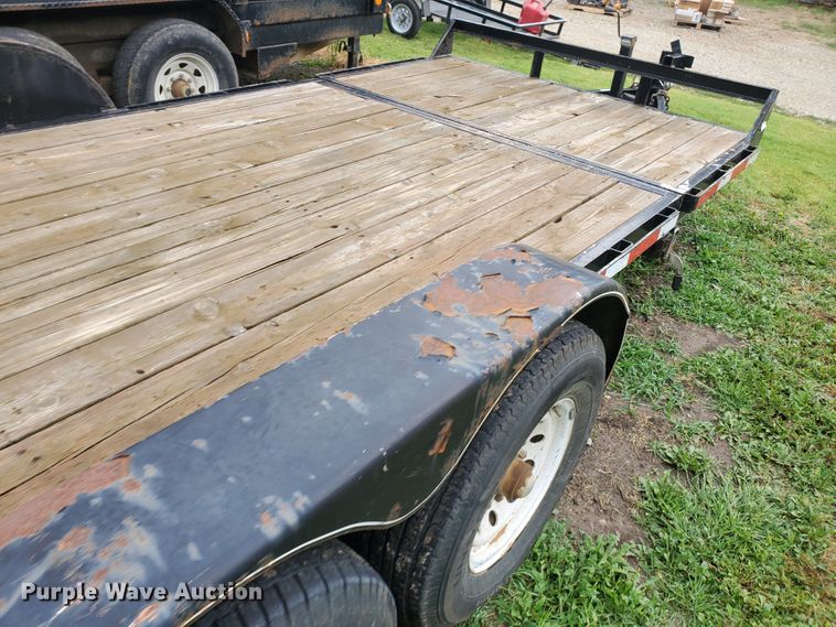 image for item JM9730 2007 Fastline  tilt deck utility trailer
