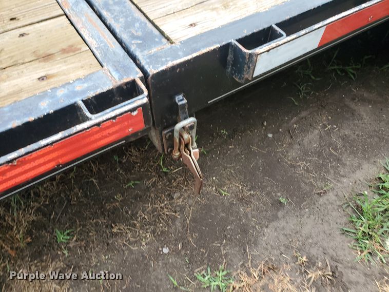 image for item JM9730 2007 Fastline  tilt deck utility trailer